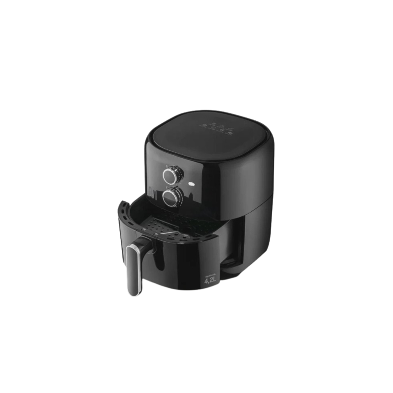 Fritadeira Air Fryer Multilaser 4,2L 1500W 127V Preto