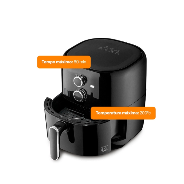 Fritadeira Air Fryer Multilaser 4,2L 1500W 127V Preto-05dd74cb-da29-4501-9cc6-bbffe0fd2327