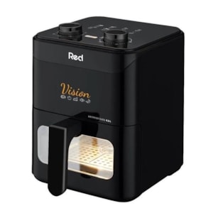 Fritadeira Red Vision 4,5L sem Oleo Preta AF450-127V