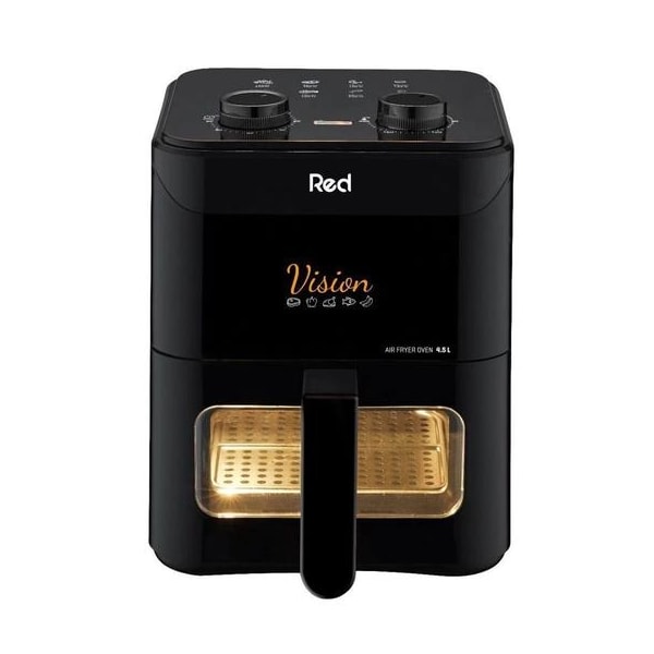 Fritadeira Red Vision 4,5L sem Oleo Preta AF450-127V-30379812-e573-4acf-be2f-11acd4017f25