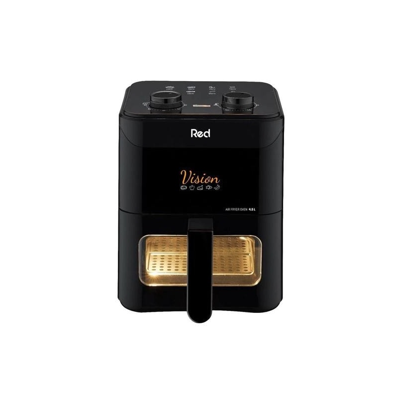 Fritadeira Red Vision 4,5L sem Oleo Preta AF450-127V