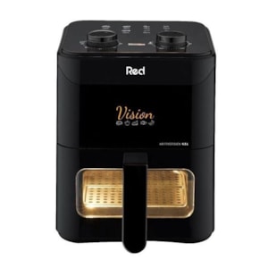 Fritadeira Red Vision 4,5L sem Oleo Preta AF450-127V