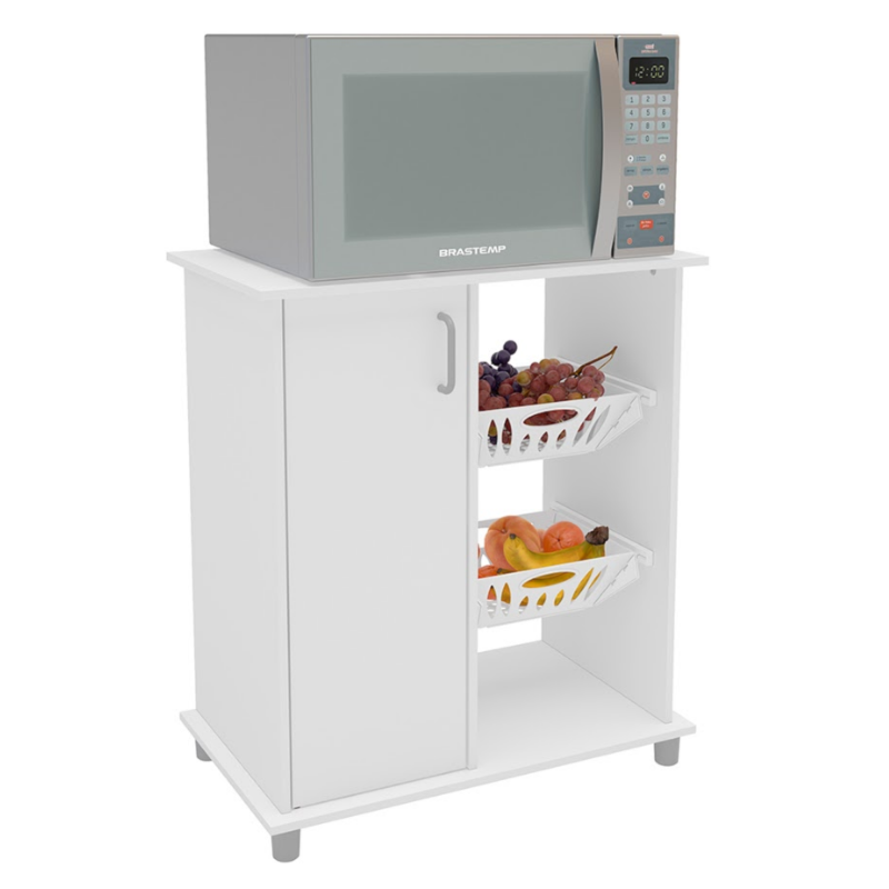 Fruteira Politorno Cuiaba 1 Porta 2 Cestos MDP Branco FoscoLiso-ed89fd29-f4d4-42f2-beef-e1f5001ee0c6