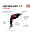 Furadeira de Impacto Skil 6602 2 Velocidades 127V-021beeee-cf38-4a73-bf22-571f606918e0