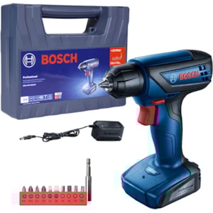 Furadeira e Parafusadeira Bosch GSR 1000 127V Smart com Kit Maleta