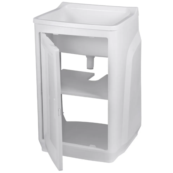 Gabinete de Plastico Astra com Tanque Branco-fdb13b50-0c3b-4381-a8db-d3bd77fbc504