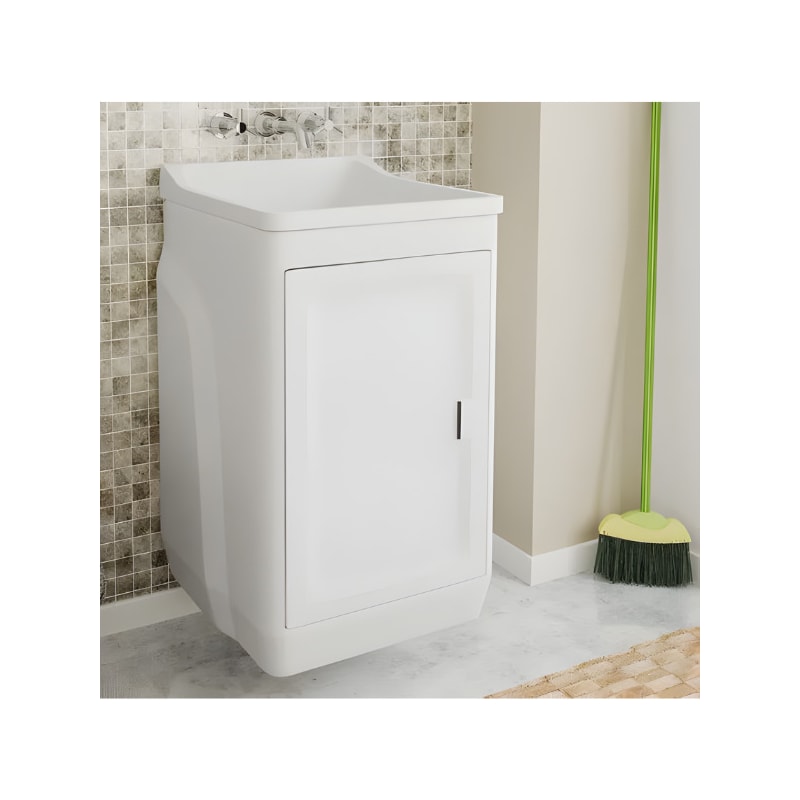 Gabinete de Plastico Astra com Tanque Branco-17976f23-a187-40b8-aa3b-5a312a22a481