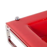 Gabinete de Vidro Astra William 71X46cm com Sifao Vermelho