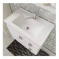 Gabinete para Banheiro Suspenso MGM Hortencia 55CM 1 Porta 2 Gavetas com Espelheira e Lavatorio Branco-a0e40c57-abe8-4445-ad21-e513d6ad8718