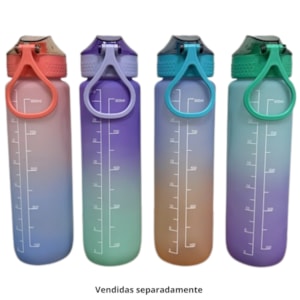Garrafa de Água 1000ml – Cores Variadas