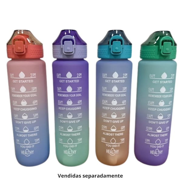Garrafa de Água 1000ml – Cores Variadas-0012a05c-b401-44f7-9e47-2e1fddfd3075