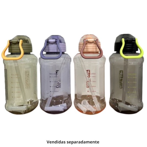 Garrafa de Água Life Art 1200ml – Cores Variadas-4606c9d1-004a-4b12-83c3-f38d371a3702