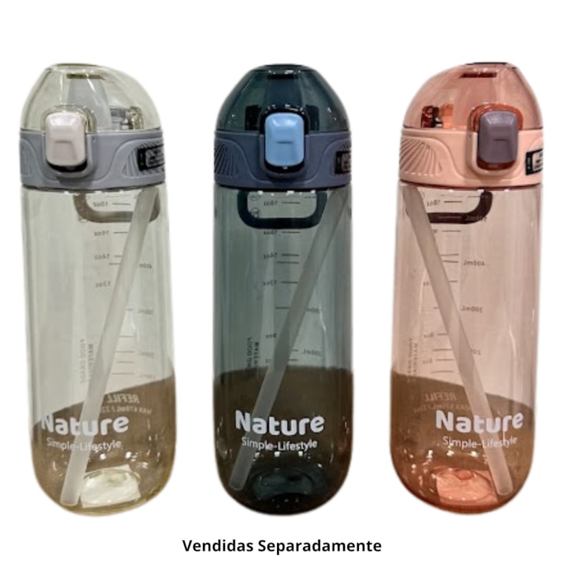 Garrafa de Água Life Art 670ml – Cores Variadas-ed98e44d-c0f5-46d7-b8fd-aaa9e9d10ce1