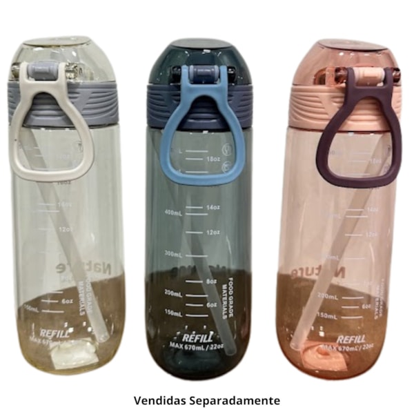 Garrafa de Água Life Art 670ml – Cores Variadas-85171add-2370-4ec6-80c0-f30916fc9485
