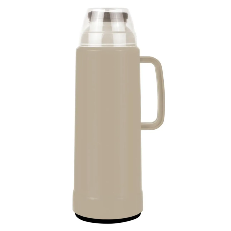 Garrafa Termica Mor Use Flip 1L Bege