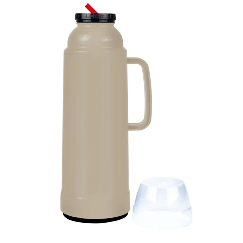 Garrafa Termica Mor Use Flip 1L Bege