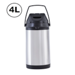 Garrafa Termica Paramount Premium 4,0L Inox