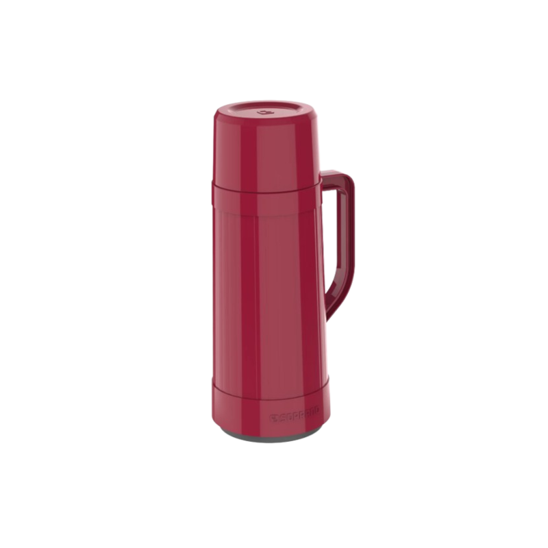 Garrafa Termica Soprano Topazio 1L Vermelho