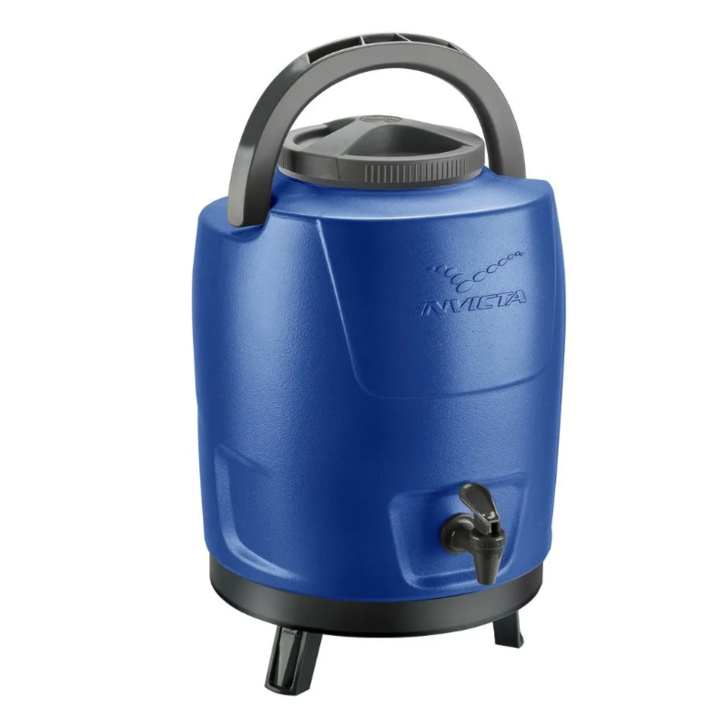 Garrafao Termico Invicta 9L com Tripe Incess Blue