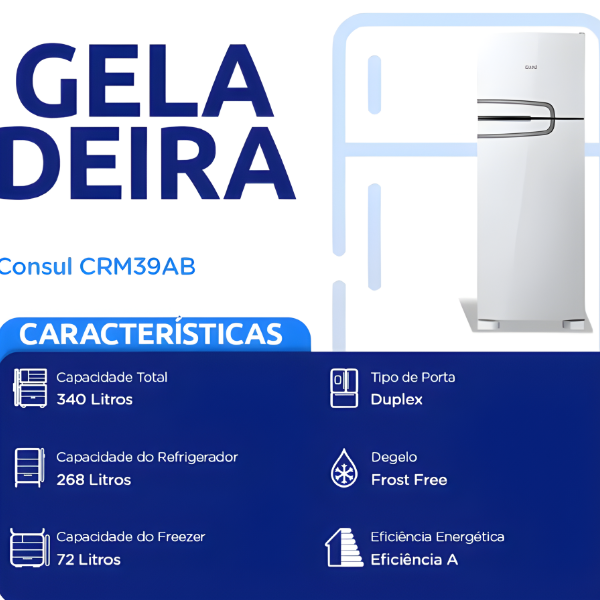 Geladeira Consul 340L Frost Free Duplex Prateleiras Altura Flex 127V Classe A Branco CRM39ABANA-7fdf5e7e-b9dc-4911-a592-49679e946dd2
