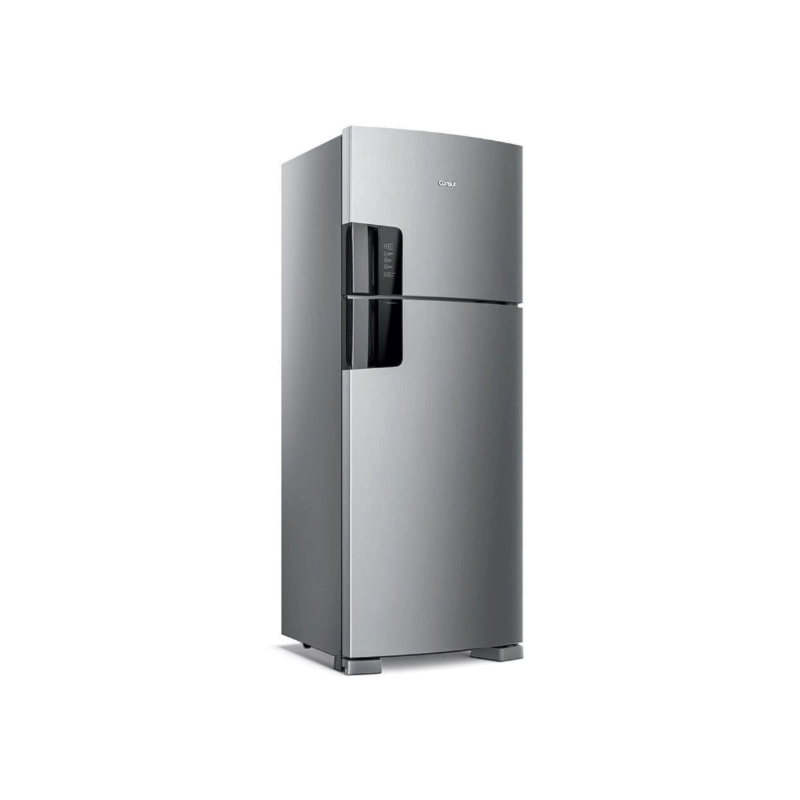 Geladeira Consul 451L Frost Free Duplex com Espaco Flex e Painel Eletronico Externo 127V Classe A Inox