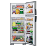 Geladeira Consul 451L Frost Free Duplex com Espaco Flex e Painel Eletronico Externo 127V Classe A Inox