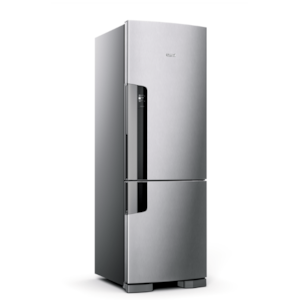 Geladeira Consul Frost Free Duplex 397L Evox 127V Classe A Platina