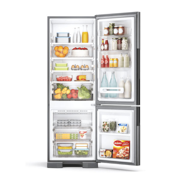 Geladeira Consul Frost Free Duplex 397L Evox 127V Classe A Platina-dcfb1e62-490a-4f64-8249-64cf0492ebe0