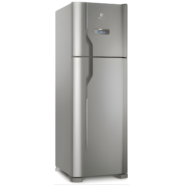 Geladeira Electrolux 371L Frost Free Duplex DFX41 Inox com Turbo Congelamento e Painel Externo 127V-be43fe26-567e-42b1-96a7-7277fbc7a105