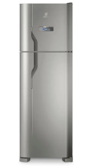 Geladeira Electrolux 371L Frost Free Turbo Congelamento Duplex 127V-60HZ DFX41 Inox