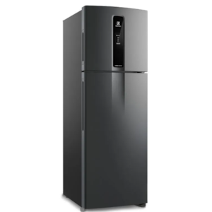 Geladeira Electrolux Frost Free Inverter 390L Efficient Duplex If43B Black Inox 