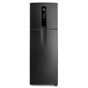 Geladeira Electrolux Frost Free Inverter 390L Efficient Duplex If43B Black Inox 