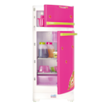 Geladeira Moraguita Magic Toys com Acessorios Rosa