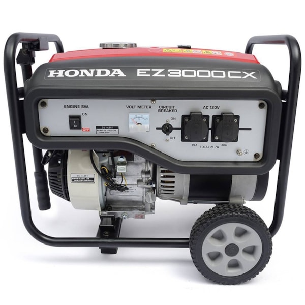 Gerador De Energia Honda, Potência Máxima 3000w, Rotação 3600RPM, Combustível Gasolina, Capacidade Tanque 11.5 Litros - Ez3000cxlb-ad40aa5a-8f9d-44bc-88ad-b35418193a76