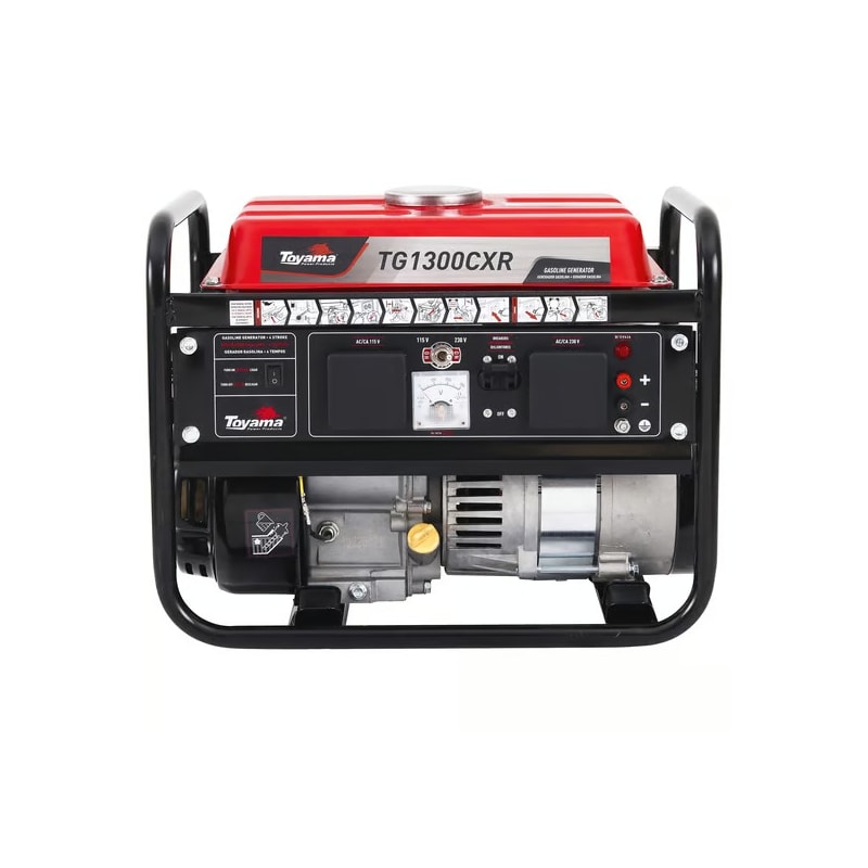 Gerador Toyama a Gasolina TG1300CXR Monofasico 115/230V 1250W Partida Manual