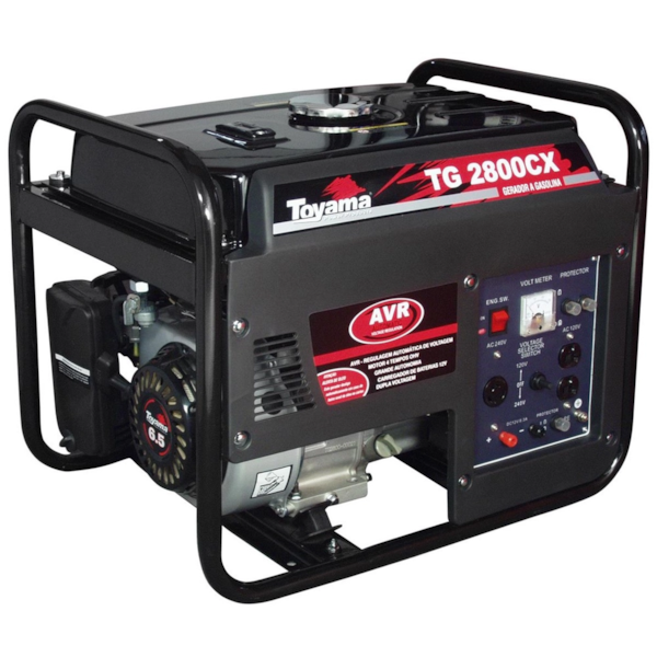 Gerador Toyama A Gasolina TG2800CX, Monofasico. 115/230V, 60HZ, 2.5KW Partida Manual-465ac307-2753-4dbf-bb70-48569590dcc7