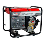 Gerador Toyama Diesel TDG2500BX Monofasico Bivolt 115/230V 60HZ 2.2KW Max Partida Manual com Capacitador