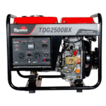 Gerador Toyama Diesel TDG2500BX Monofasico Bivolt 115/230V 60HZ 2.2KW Max Partida Manual com Capacitador