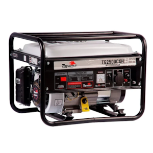 Gerador Toyama Gasolina TG2500CXH Monofasico 127V 2200W Partida Manual com Sensor de Oleo