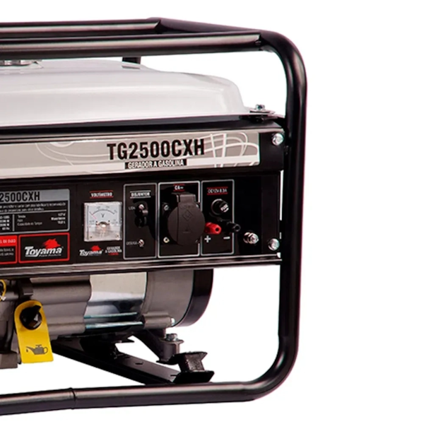 Gerador Toyama Gasolina TG2500CXH Monofasico 127V 2200W Partida Manual com Sensor de Oleo-48dafb96-4bb6-4a6b-90dc-5c6661b627b7