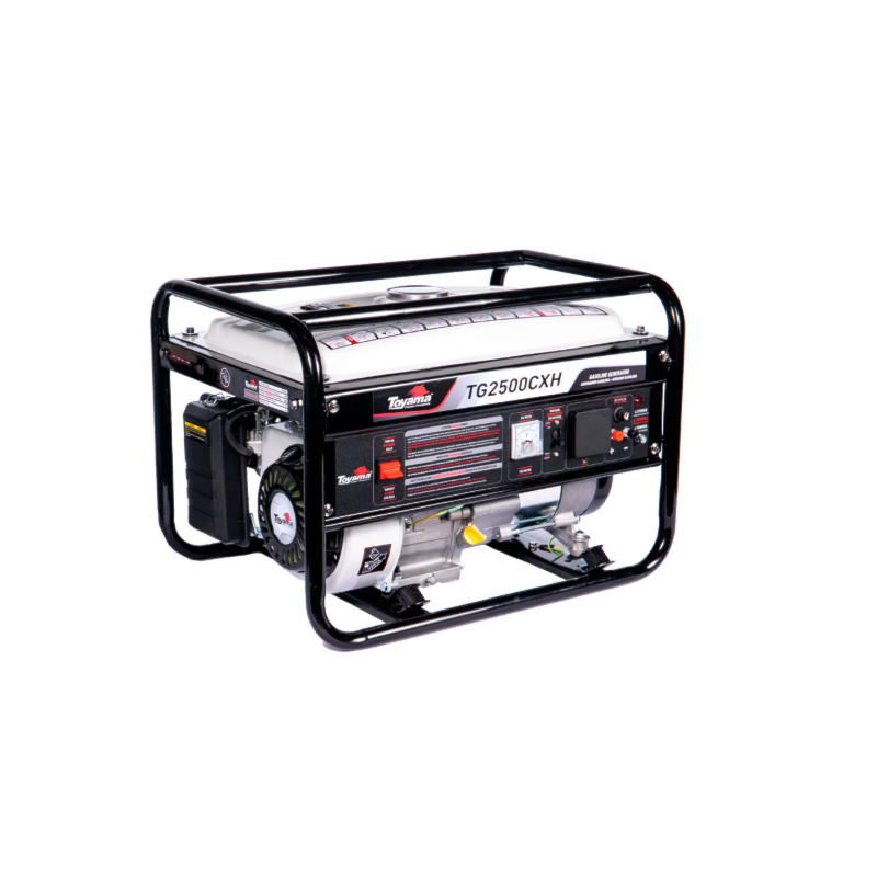 Gerador Toyama Gasolina TG2500CXH Monofasico 127V 2200W Partida Manual com Sensor de Oleo