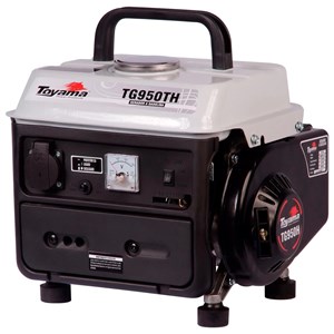 Gerador Toyama Gasolina TG950TH 2 Tempos Monofasico 127V 850W Partida Manual com Carregador de Bateria