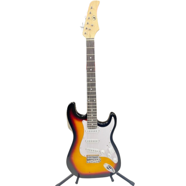 Guitarra Eletrica J&F Sunburst Madeirado Reluzente STSB-88c1b69a-26df-4187-aa65-bba68e65b928