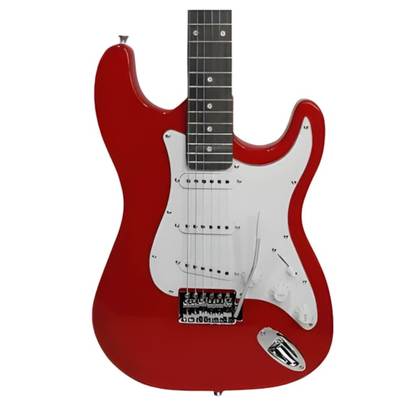 Guitarra Eletrica Vermelha STRD-52636417-f1e7-43f7-af77-d3313801447f