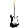 Guitarra J&F Eletrica Preta STBK -d6b01258-95b4-4a55-98a5-b0e2c2e4ff95