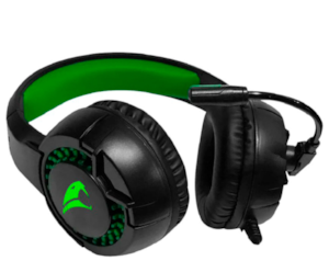 Headset Gamer Viper Pro Led Python Bivolt Preto/Verde