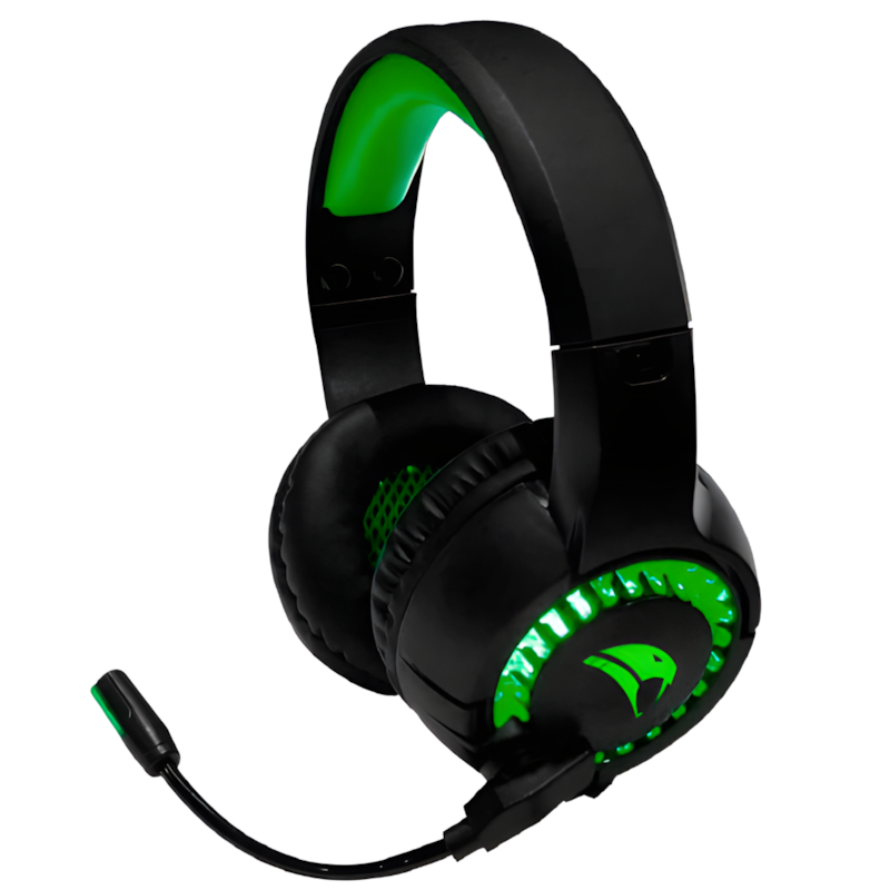Headset Gamer Viper Pro Led Python Bivolt Preto/Verde-c42e5d02-f7c9-4e36-80ad-2e403c293e11