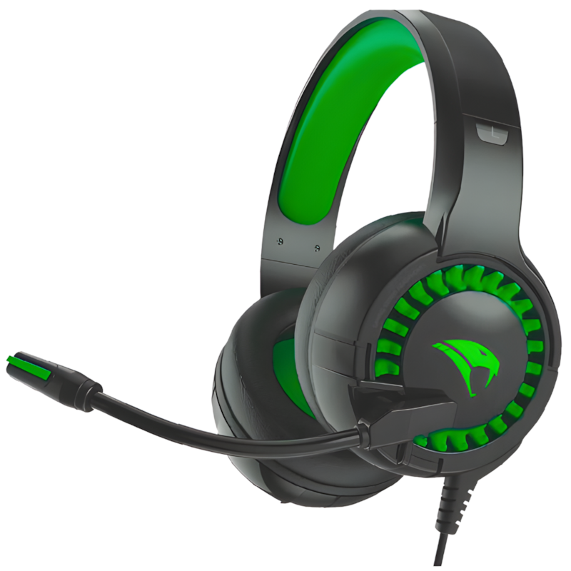 Headset Gamer Viper Pro Led Python Bivolt Preto/Verde-49252d7b-8e90-4b5f-ad1e-679a0a54cee2