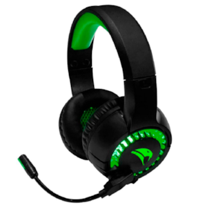 Headset Gamer Viper Pro Led Python Bivolt Preto/Verde