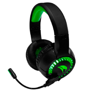 Headset Gamer Viper Pro Led Python Bivolt Preto/Verde